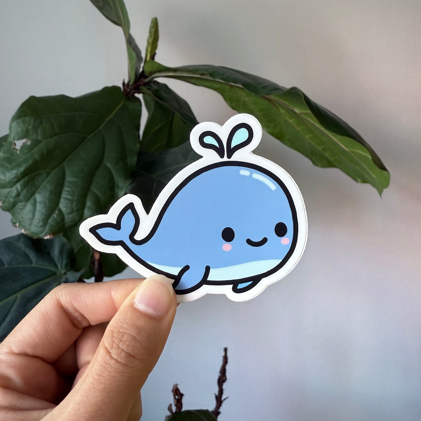 Whale Sticker