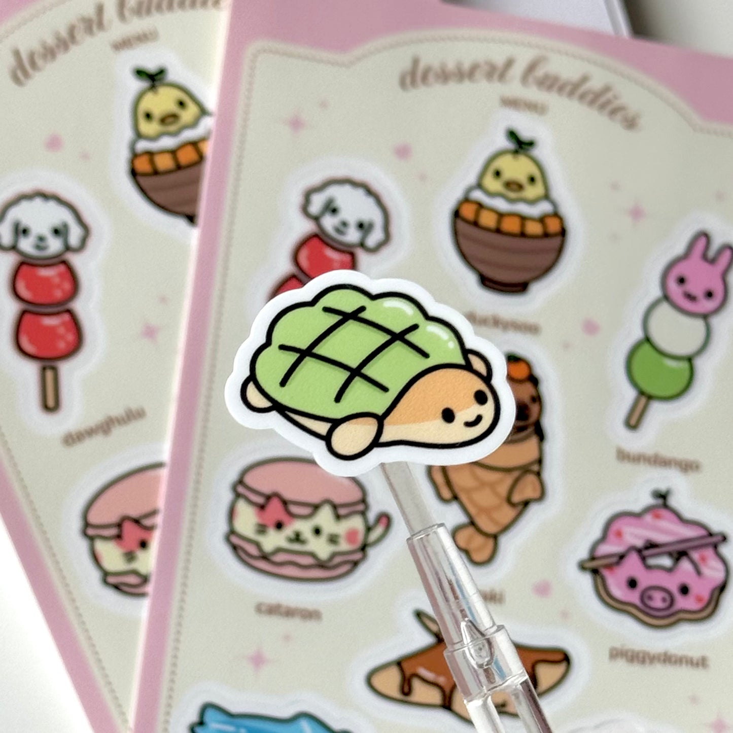 Dessert Buddies Sticker Sheet