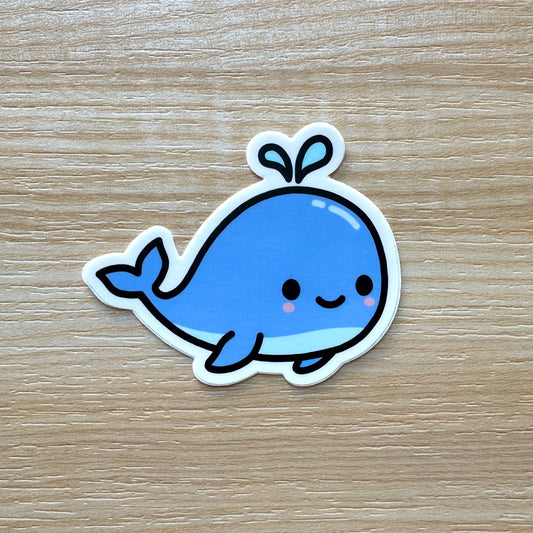 Whale Sticker