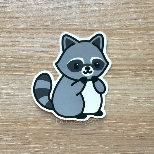 Raccoon Sticker